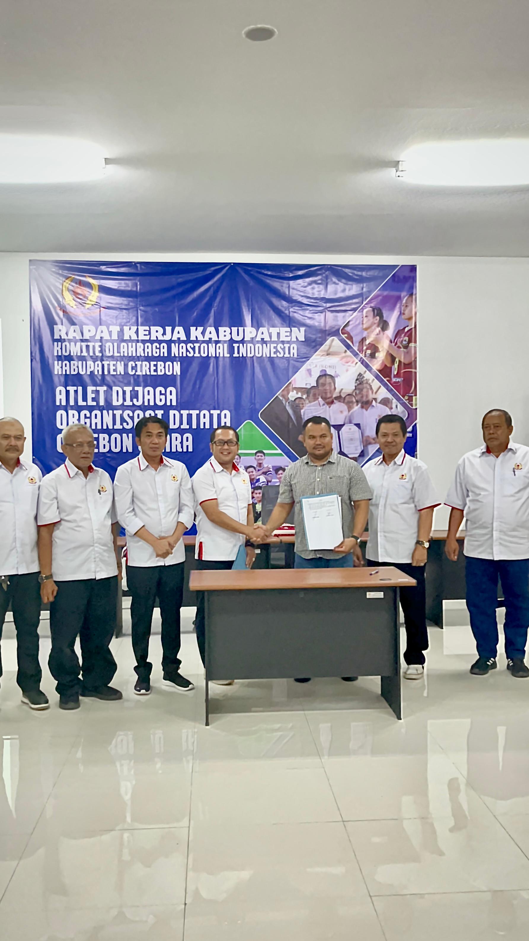 KONI Kabupaten Cirebon Mantapkan Langkah Menuju Porprov Jabar 2026 Lewat Rakerkab 2025