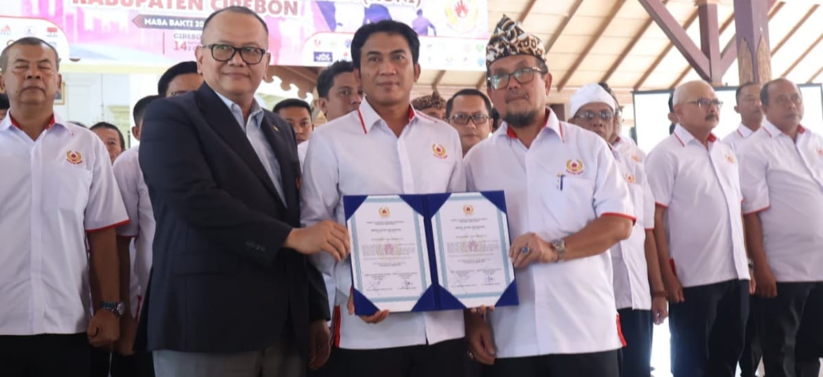 Agus Kurniawan Resmi Pimpin KONI Kabupaten Cirebon, Targetkan Lompatan Prestasi di Porprov dan PON