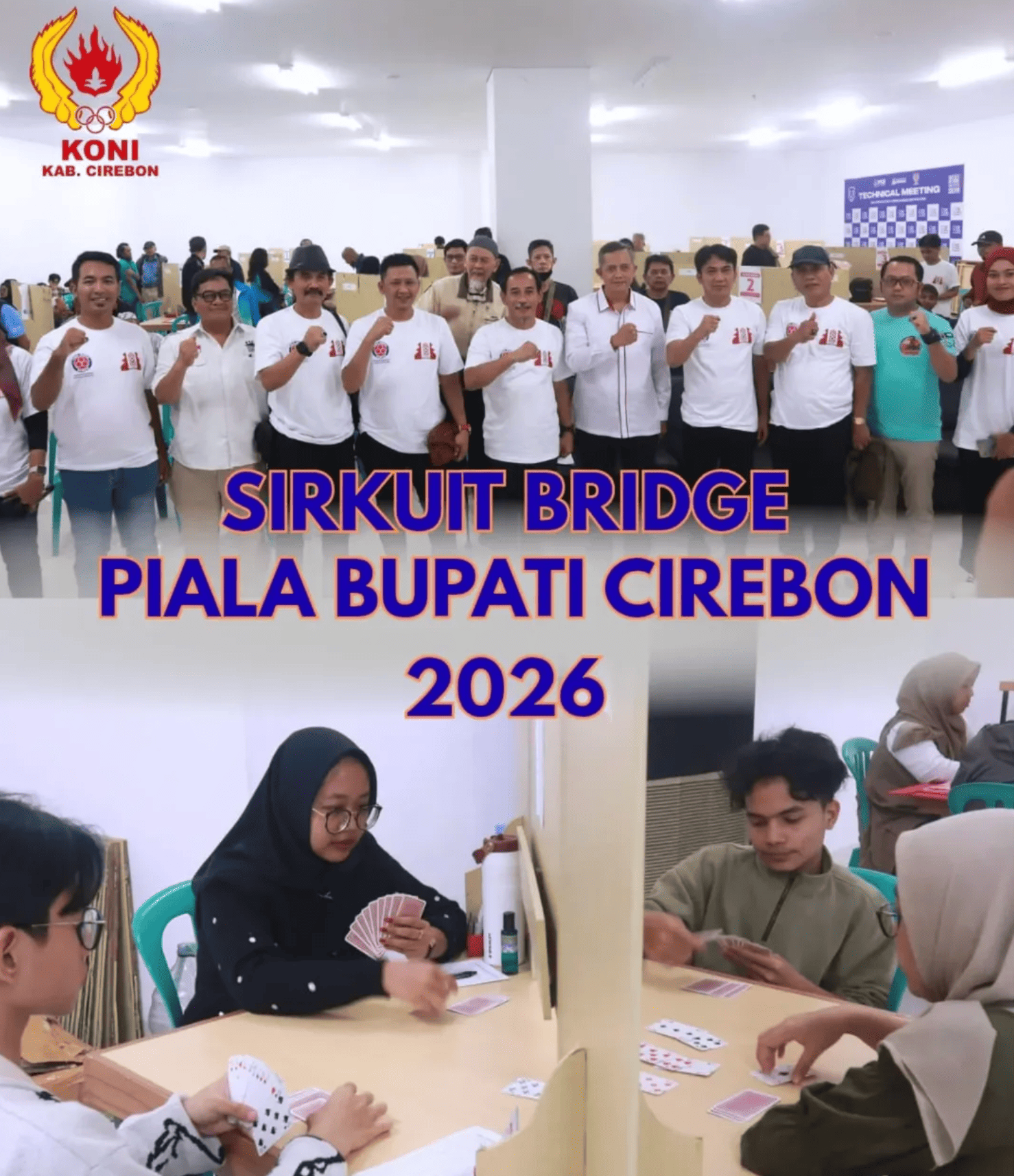 Ketua KONI Cirebon Resmi Buka Sirkuit Bridge Jawa Barat Perebutkan Piala Bupati